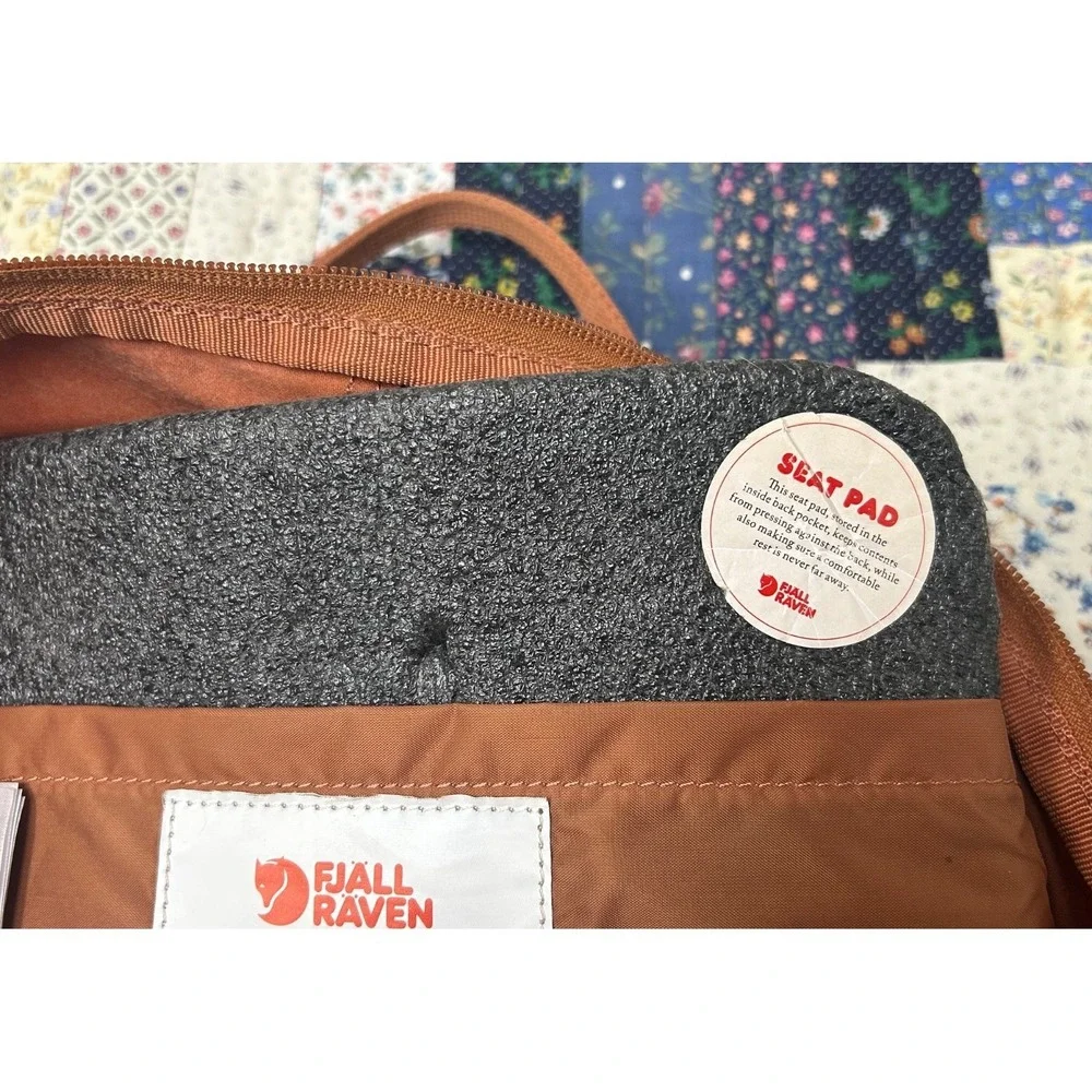 Fjallraven Kanken Backpack Ochre 23510 Orange
